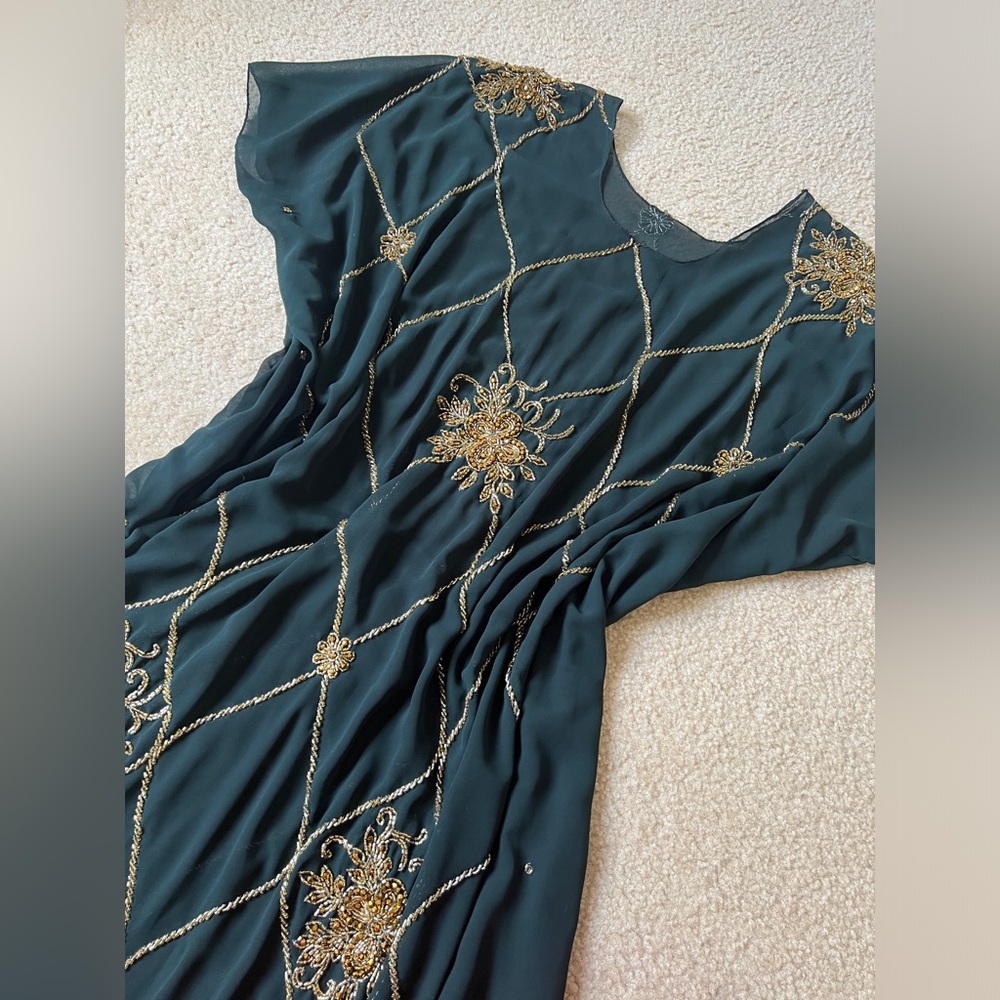 Arabian Dirac Long Sheer Dress - Picture 2 of 5